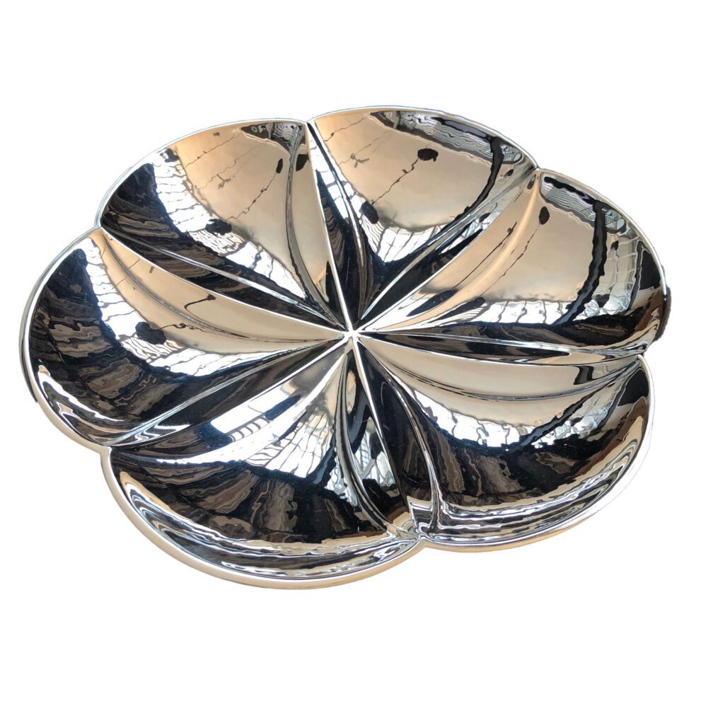 Versilberte Art déco Schale WMF